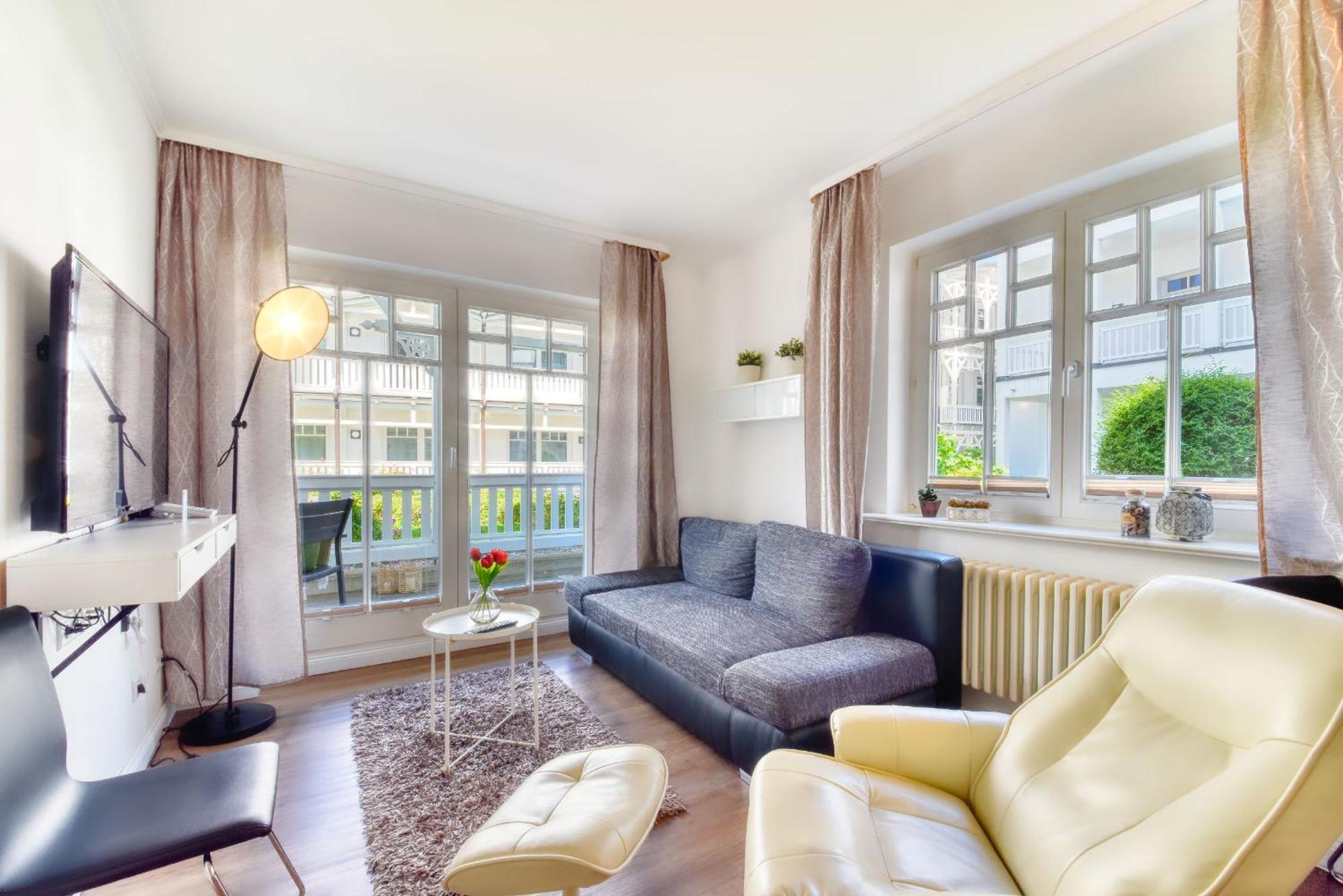 Ferienwohnung "Sonnendeck" In Der Villa Seeadler 宾茨 外观 照片